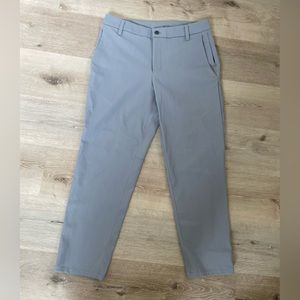 Men’s Lululemon ABC Warpstream 5 pocket pants size 32 gray